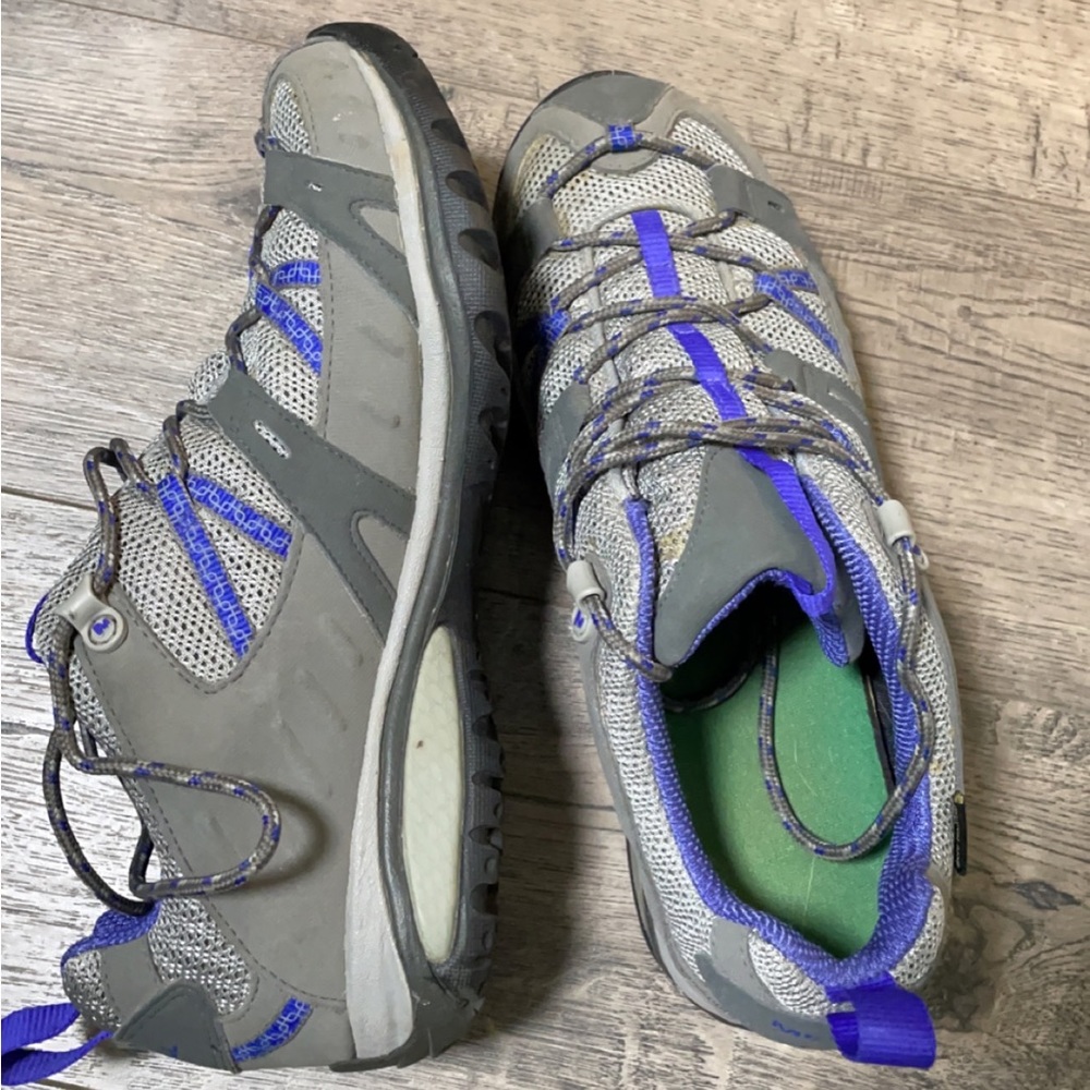Merrell siren 2 sport women’s 8.5 m hiking tennis shoe vibram sole hikers purple